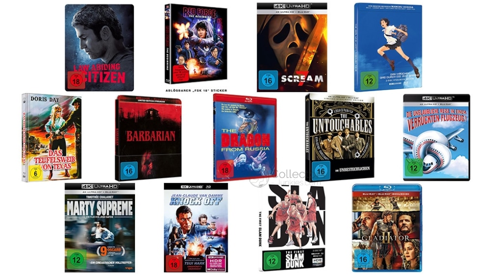 Befristete Angebote bei Amazon & weitere 4K UHDs und Blu-rays reduziert
