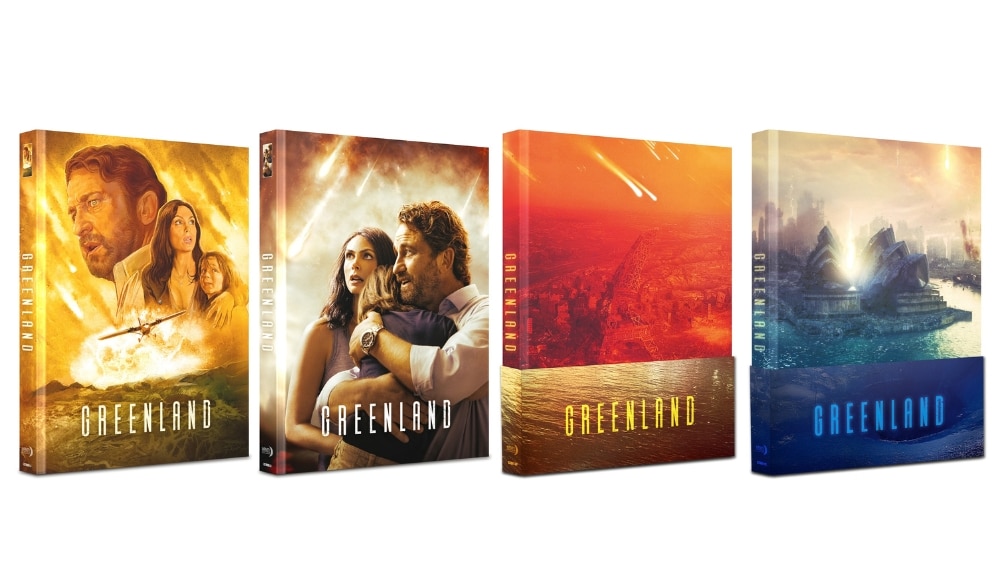 „Greenland“ in 4 Mediabooks mit 4K UHD und Blu-ray