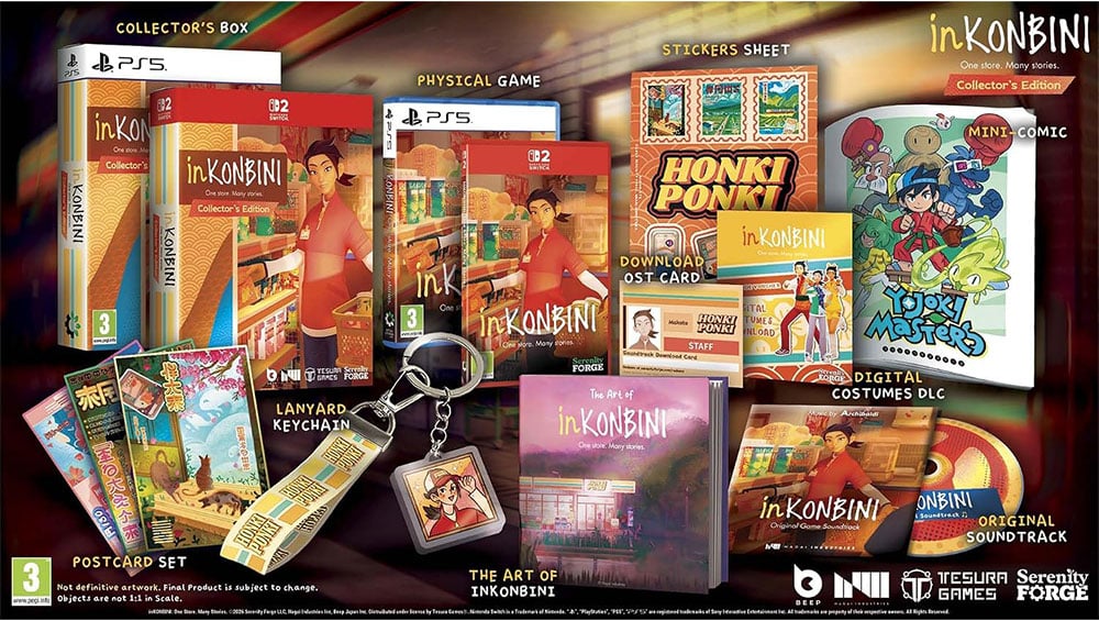 „inKONBINI: One Store. Many Stories“ in einer Collectors Edition & Standard Variante ab Januar 2027