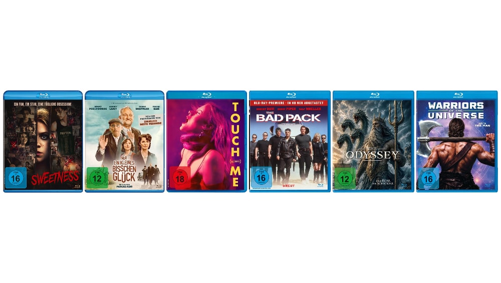 „Nur ein kleines bisschen Glück“, „The Bad Pack“ und vier weitere Blu-rays für 2026 und 2027 angekündigt