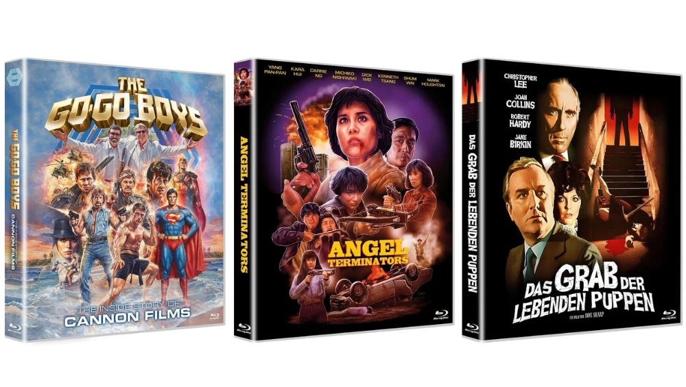„Angel Terminators“, „The Go-Go Boys: The Inside Story of Cannon Films“ & „Das Grab der lebenden Puppen“ ab Dezember 2026