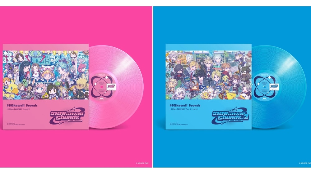 „Final Fantasy“: Square Enix veröffentlicht beide „#SQkawaii Sounds“-Alben auf farbigem Vinyl