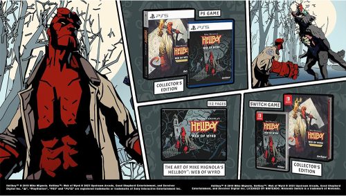 Mike-Mignola's-Hellboy-Web-of-Wyrd-Collectors-Edition---PS5-und-switch